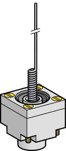 Telemecanique Sensors - 3.7 Inch Long, Limit Switch Head - For Use with ZCK Limit Switches - Top Tool & Supply