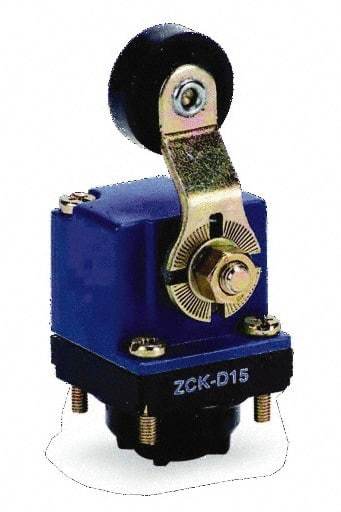 Telemecanique Sensors - 3.7 Inch Long, 19mm Diameter, Limit Switch Head - For Use with Limit Switches - Top Tool & Supply