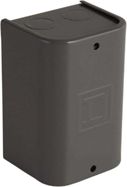 Square D - Steel Power Relay Enclosure Screw Cover - NEMA 1, 92mm Wide x 134.11 mm High x 84mm Deep - Top Tool & Supply