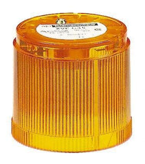 Schneider Electric - LED Lamp, Orange, Steady, Stackable Tower Light Module - 24 VAC/VDC, 0.63 Amp, IP40, IP42 Ingress Rating, Base Mount - Top Tool & Supply