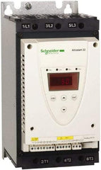 Schneider Electric - 75 Amp, 208 to 600 Coil VAC, 50/60 Hz, IEC Motor Starter - 1 Phase Hp: 20 at 208 Volt, 25 at 230 Volt, 3 Phase Hp: 50 at 460 Volt, 60 at 575 Volt - Top Tool & Supply