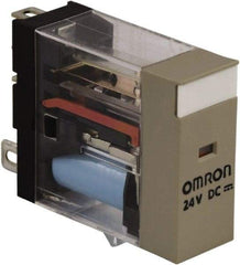 Schneider Electric - Electromechanical Plug-in General Purpose Relay - 10 Amp at 24 VDC, SPDT, 24 VDC - Top Tool & Supply