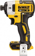 DeWALT - 20 Volt, 1/4" Drive, 20, 125, 152 Ft/Lb Torque, Cordless Impact Driver - 1000, 2800, 3250 RPM, Lithium-Ion, Bare Tool - Top Tool & Supply