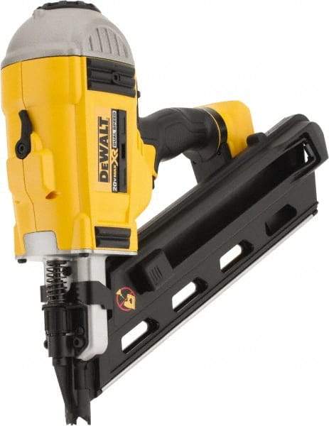 DeWALT - Cordless Framing Nailer - 0.13 Gauge Nail Diameter, 2 to 3-1/2 Inch Long Nail, Lithium-Ion - Top Tool & Supply