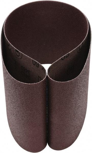 3M - 6" Wide x 48" OAL, 60 Grit, Aluminum Oxide Abrasive Belt - Aluminum Oxide, Coated, Cloth Backing, Series 341D - Top Tool & Supply