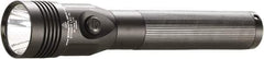 Streamlight - White LED Bulb, 800 Lumens, Industrial/Tactical Flashlight - Black Aluminum Body, 1 AA Battery Included - Top Tool & Supply