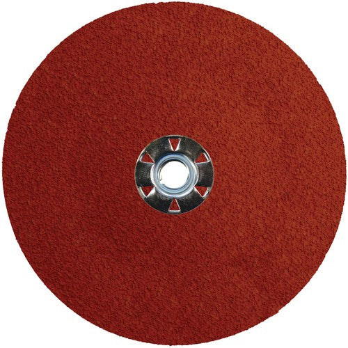 7X5/8-11 24G CER RESIN FIBER DISC - Top Tool & Supply