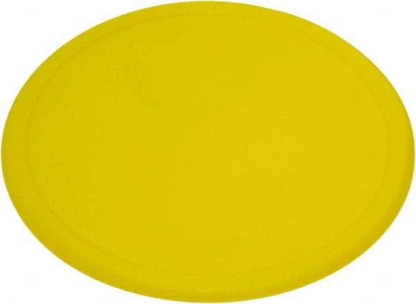 Rubbermaid - 13" Wide, Round Polyethylene Lid - Use with FG572600, FG572624, FG572700, FG572724, FG572800, FG572824, FG572900, FG572924 - Top Tool & Supply