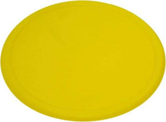 Rubbermaid - 13" Wide, Round Polyethylene Lid - Use with FG572600, FG572624, FG572700, FG572724, FG572800, FG572824, FG572900, FG572924 - Top Tool & Supply