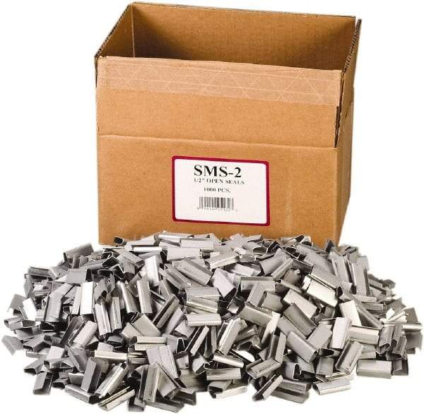 Nifty Products - Strapping Seals & Buckles Type: Metal Buckle Width (Inch): 1/2 - Top Tool & Supply