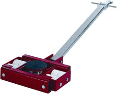 GKS - 44,000 Lb Capacity Steel Machine Dolly - 28.7" Long x 29.4" Wide x 7.1" High, 5-1/2" Wheels - Top Tool & Supply