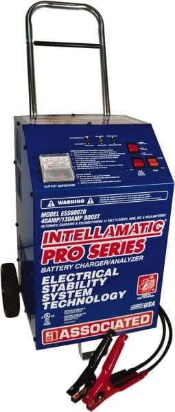 Associated Equipment - 12 Volt Automatic Charger/Maintainer - 40 Amps, 130 Starter Amps - Top Tool & Supply