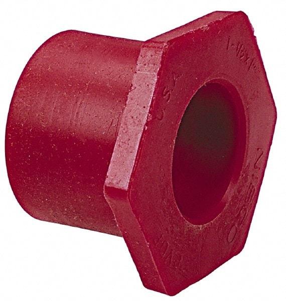 NIBCO - 6 x 4" PVDF Plastic Pipe Fitting - SPIG x S End Connections - Top Tool & Supply