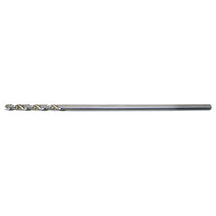 #19 RHS / RHC HSS 135 Degree Split Point NAS907 Type A General Purpose Extended Length Drill - Bright - Exact Industrial Supply