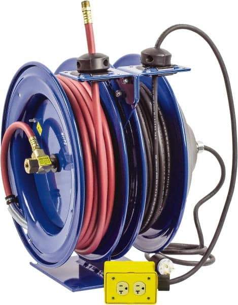 CoxReels - 50' Spring Retractable Hose Reel - 300 psi, Hose Included - Top Tool & Supply