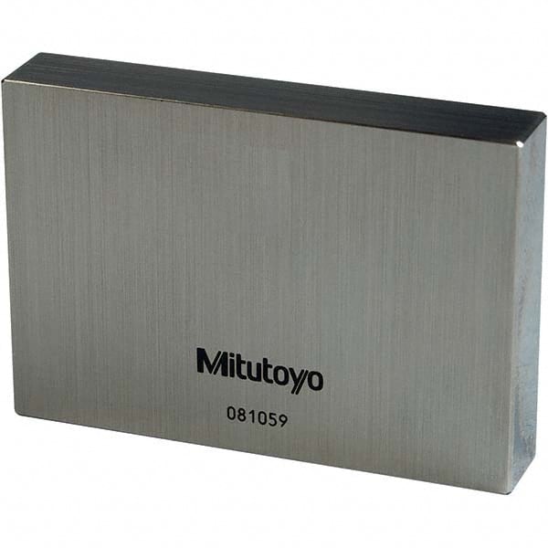 Mitutoyo - 100mm Steel Rectangular Gage Block - Top Tool & Supply