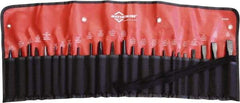 Mayhew - 24 Piece Punch & Chisel Set - 1/4 to 3/4" Chisel, 3/32 to 1/2" Punch, Hex Shank - Top Tool & Supply