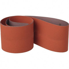 3M - 3" Wide x 132" OAL, 120 Grit, Ceramic Abrasive Belt - Ceramic, Coated, Cloth Backing - Top Tool & Supply