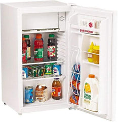 Avanti - 3.3 Cubic Ft. White Office Refrigerator - 18-1/2 Inch Wide x 17-1/2 Inch Deep x 33-1/2 Inch High - Top Tool & Supply