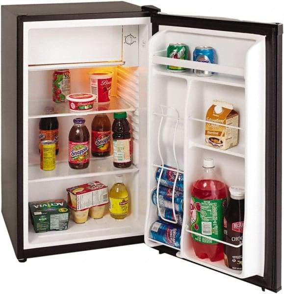 Avanti - 3.3 Cubic Ft. Black Office Refrigerator - 18-1/2 Inch Wide x 17-1/2 Inch Deep x 33-1/2 Inch High - Top Tool & Supply