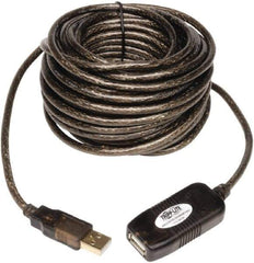 Tripp-Lite - 33' Long, USB A/A Computer Cable - Black, Male x Female - Top Tool & Supply