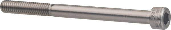 Holo-Krome - #8-32 UNC Hex Socket Drive, Socket Cap Screw - Grade 18-8 Stainless Steel, Uncoated, Partially Threaded, 2" Length Under Head - Top Tool & Supply