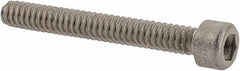 Holo-Krome - #4-40 UNC Hex Socket Drive, Socket Cap Screw - Grade 18-8 Stainless Steel, Uncoated, Fully Threaded, 7/8" Length Under Head - Top Tool & Supply