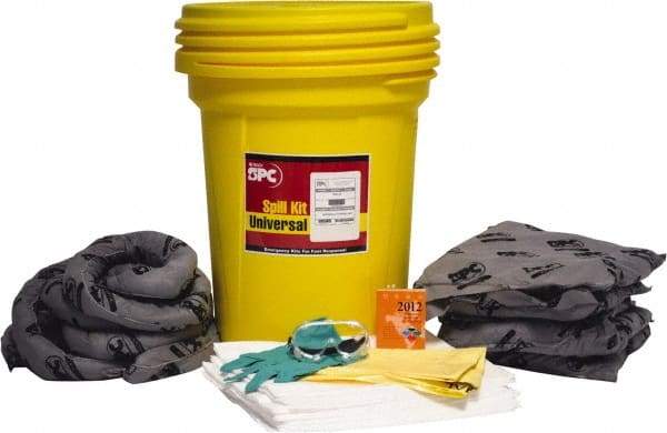 Brady SPC Sorbents - Universal Spill Kit - 30 Gal Bucket - Top Tool & Supply