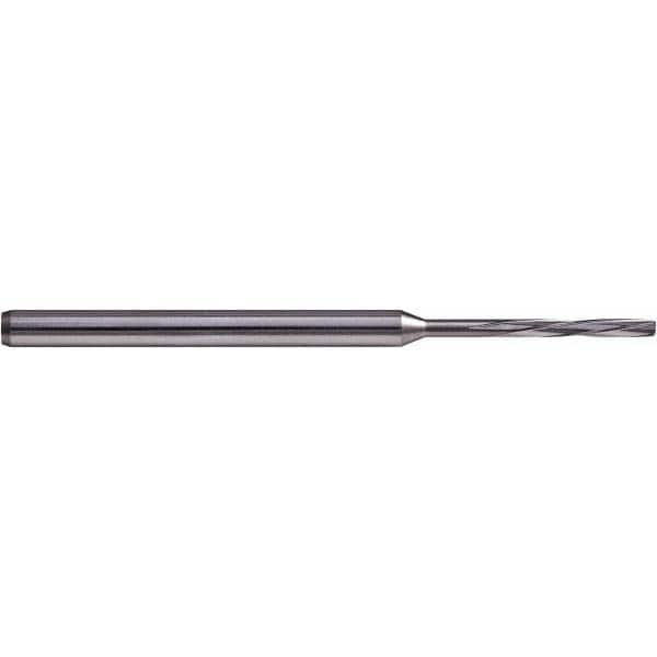 Hertel - 1.69mm Solid Carbide 4 Flute Chucking Reamer - Top Tool & Supply