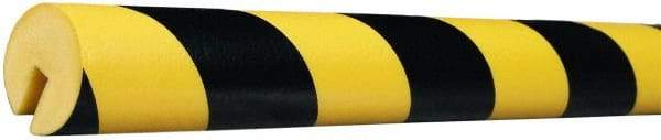 PRO-SAFE - Flexible Polyurethane Foam Type B Corner Guard - Yellow/Black - Top Tool & Supply