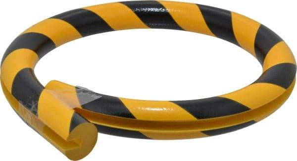 PRO-SAFE - Flexible Polyurethane Foam Type B Corner Guard - Yellow/Black - Top Tool & Supply