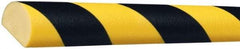 PRO-SAFE - Flexible Polyurethane Foam Type C Wall/Surface Protector - Yellow/Black - Top Tool & Supply