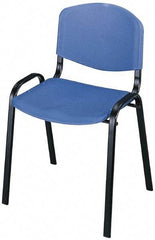 Safco - Blue Stackinging Chair - 21 Inch Wide x 18 Inch Deep x 7 Inch High - Top Tool & Supply