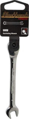 Blackhawk by Proto - 9mm 12 Point Combination Wrench - 4-1/2" OAL, Steel, Chrome Finish - Top Tool & Supply