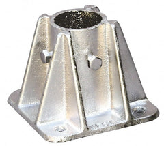 Vestil - Rail Mount Kits & Parts Type: Single Socket Floor Mount Mounting Plate Width (Inch): 5 - Top Tool & Supply