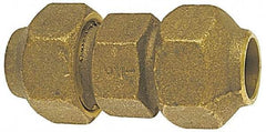 NIBCO - 3/4" Cast Copper Pipe Flared Coupling - FL x FL - Top Tool & Supply