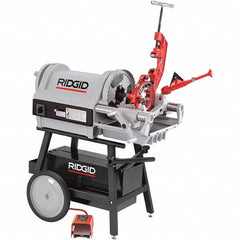 Ridgid - Pipe Threading Machines Maximum Pipe Size Capacity (mm): 100.00 Maximum Pipe Size Capacity (Inch): 4 - Top Tool & Supply