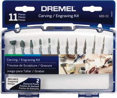 Dremel - Stainless Steel Etcher & Engraver Accessory Kit - For Use with Rotary Tools - Top Tool & Supply