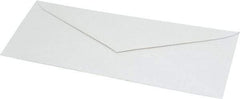 UNIVERSAL - 9-1/2" Long x 4-1/8" Wide Gummed Flap Plain White Envelope - 24 Lb Paper Weight - Top Tool & Supply