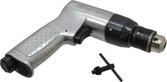 Ingersoll-Rand - 3/8" Keyed Chuck - Pistol Grip Handle, 2,000 RPM, 4 CFM, 0.5 hp, 90 psi - Top Tool & Supply