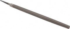 Value Collection - 14" Long, Second Cut, Square American-Pattern File - Double Cut, Tang - Top Tool & Supply