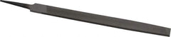 Value Collection - 10" Long, Smooth Cut, Mill American-Pattern File - Single Cut, 11/64" Overall Thickness, Tang - Top Tool & Supply