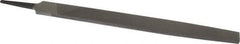 Value Collection - 12" Long, Second Cut, Flat American-Pattern File - Double Cut, 9/32" Overall Thickness, Tang - Top Tool & Supply