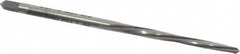 Alvord Polk - #6/0 Pin, 0.081" Diam, 0.0611" Small End, 0.0938" Diam Straight Shank, 15/16" Flute, Taper Pin Reamer - Top Tool & Supply