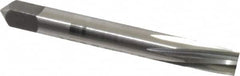 Alvord Polk - #1 Pin, 0.1798" Diam, 0.1447" Small End, 3/16" Diam Straight Shank, 1-11/16" Flute, Taper Pin Reamer - Top Tool & Supply