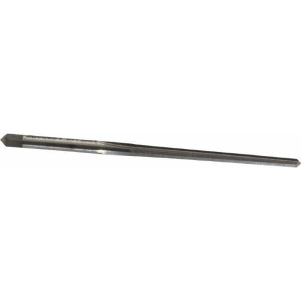 Alvord Polk - #5/0 Pin, 0.0966" Diam, 0.0719" Small End, 0.1094" Diam Straight Shank, 1-3/16" Flute, Taper Pin Reamer - Top Tool & Supply