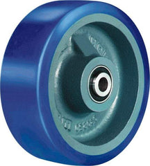 Hamilton - 6 Inch Diameter x 2 Inch Wide, Polyurethane on Cast Iron Caster Wheel - 1,300 Lb. Capacity, 2-1/2 Inch Hub Length, 3/4 Inch Axle Diameter, Sealed Precision Ball Bearing - Top Tool & Supply