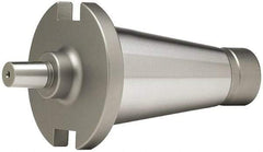 Accupro - NMTB40 Outside Taper, JT1 Inside Taper, NMTB to Jacobs Taper Adapter - 0.67" Projection - Exact Industrial Supply