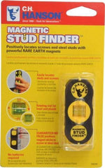 C.H. Hanson - 1" Deep Scan Magnetic Stud Finder - Detects Studs & Joists - Top Tool & Supply