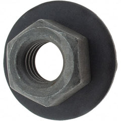 Value Collection - M6x1.00 Washer Hex Nut - 10mm Across Flats, Phosphate Finish - Top Tool & Supply